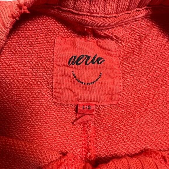 Aerie Crewneck Oversized Sweatshirt Size Large Casual Colorful Loungewear - Picture 4 of 8